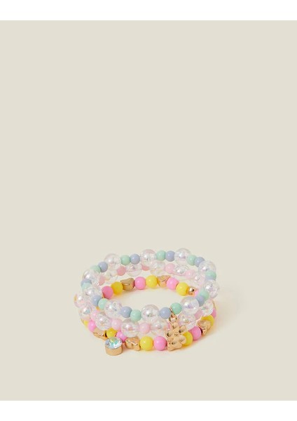 Gökkuşağı Bileklik Set x 3 Kız Çocuk