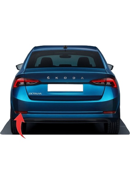 Skoda Octavia 4 Sedan 2021-2024 Arası Modeller Arka Tampon Sol Reflektör 5E7945105 fiyatları