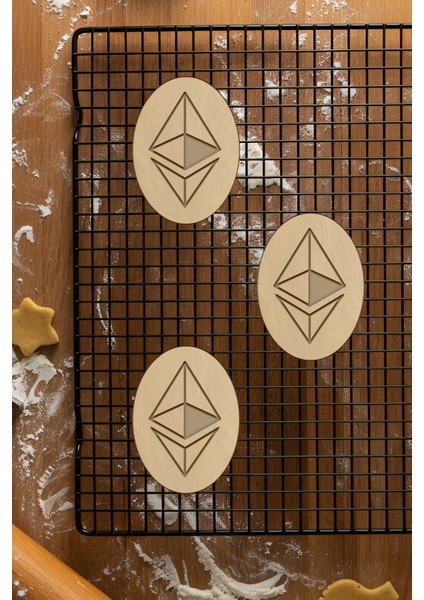 Etherium Kurabiye Kalıbı, Hamur Şekillendirici, Bisküvi Kalıbı, Kolay Kesim Ucu fiyatları