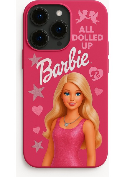 Iphone 13 Pro Uyumlu Barbie Kılıf Yumuşak Slikon Şık Tasarım Kam Koruma modelleri