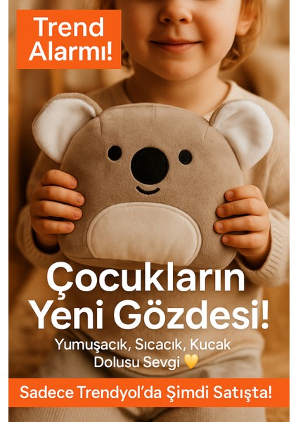 Sevimli Peluş Oyuncak Koala - Çocukların Yeni Gözdesi - Yumuşacık, Sıcacık, Uyku Arkadaşı modelleri