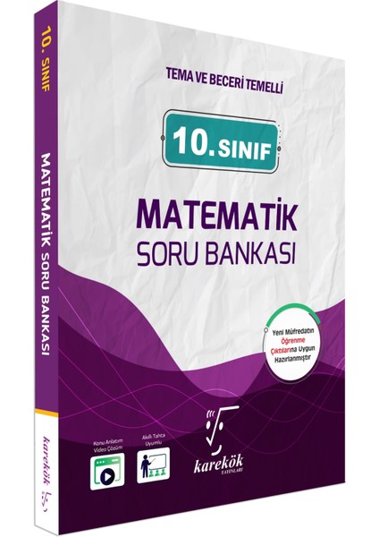 Karekök Yayınları 10.sınıf Matematik Soru Bankası