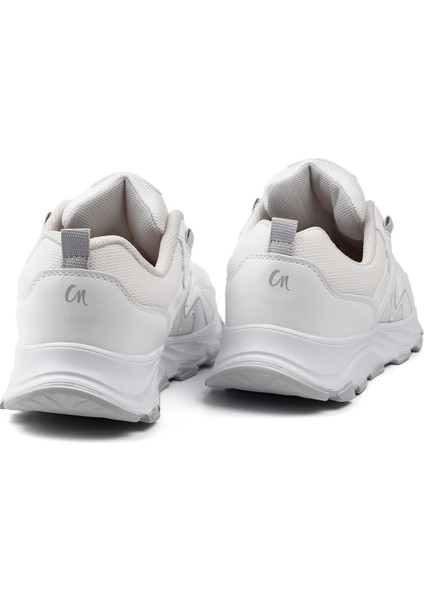 Erkek Beyaz Spor Ayakkabı Rahat Günlük Sneaker Yürüyüş Koşu Hafif Taban Bağcıklı fırsatları