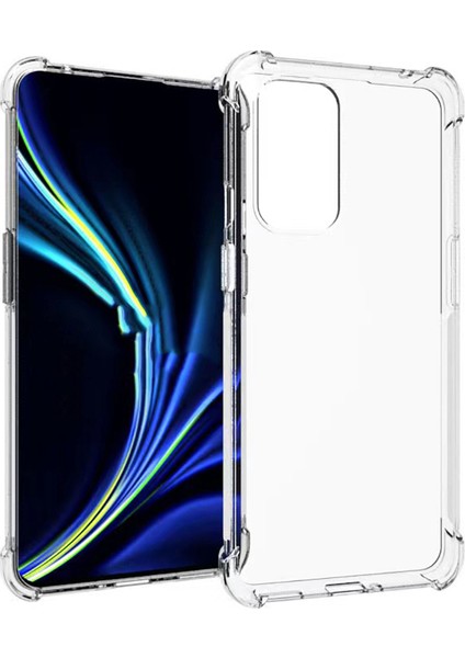 Xiaomi Redmi K40 Kılıf Omsy Nitro Anti Shock Silikon-Renksiz