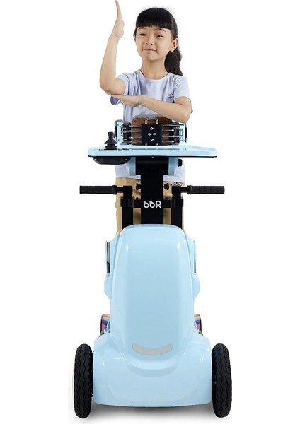 Robooter Pediatrik Akülü Tekerlekli Sandalye | Hafif Katlanabilir Tasarım, Uzaktan Kontrol Özelliği ve 15 Km Menzilli Güvenli Mobilite Desteği Xz-Droıd P modelleri