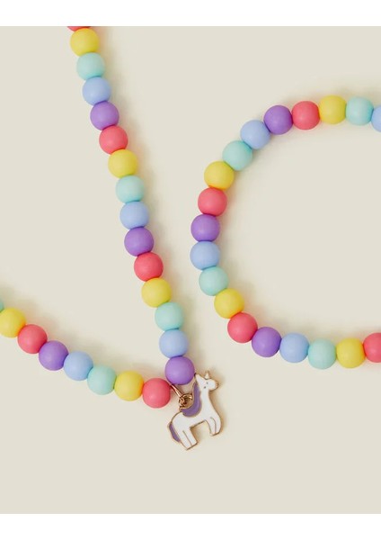 Unicorn Kolye Bileklik Set modelleri