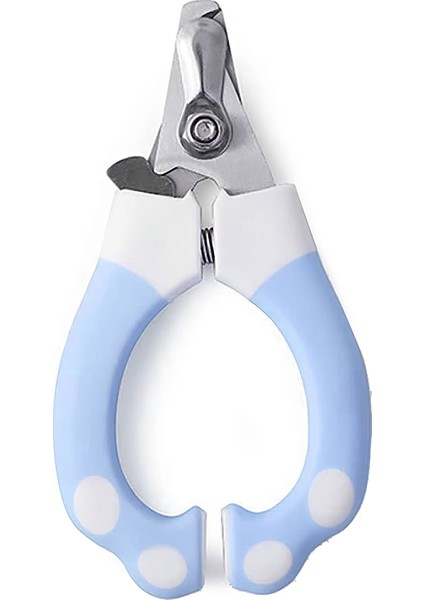 Wf Çelik Uçlu Mavi Kedi Köpek Büyük Tırnak Makası CIN313MV