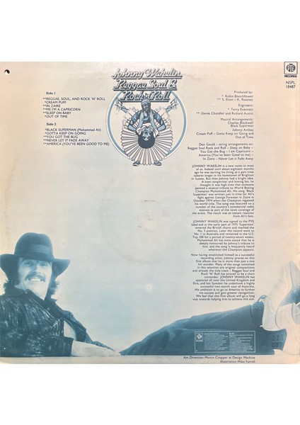 Johnny Wakelin Reggae, Soul And Rock'n Roll Lp Plak fiyatları