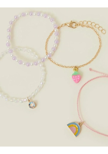 Bahar Dostluğu Bileklik Set x 4 Kız Çocuk