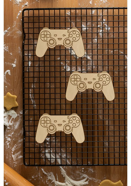 Oyun Konsolu Kurabiye Kalıbı, Hamur Şekillendirici, Bisküvi Kalıbı, Kolay Kesim Ucu fiyatları