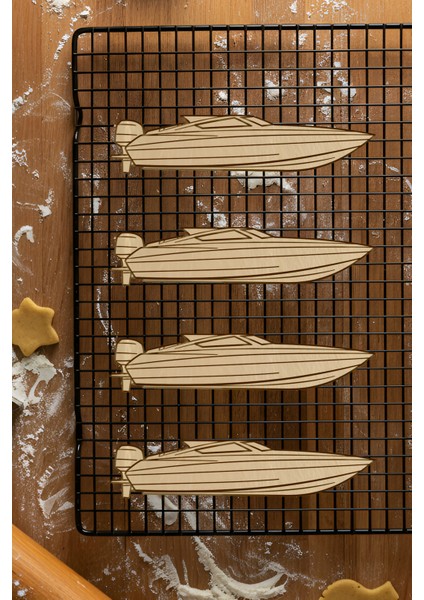 Yat Kurabiye Kalıbı, Hamur Şekillendirici, Bisküvi Kalıbı, Kolay Kesim Ucu fiyatları