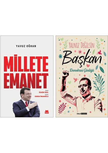 Millete Emanet ve Yalnız Değilsin Başkan 20'li Paket