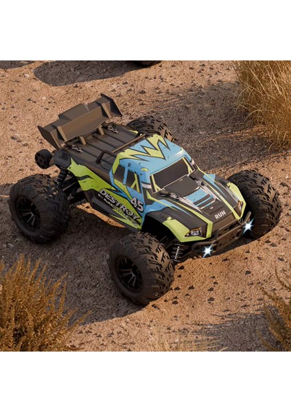 Uzaktan Kumandalı 50 Km/hız Yapan Rc Araba, Suv 4x4 Full Iç Metal Kasa Şarjlı Fonksiyonlu Dev Araba Mor ve Mavi