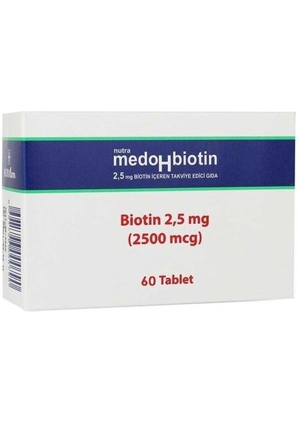 Medohbiotin 60 Tablet