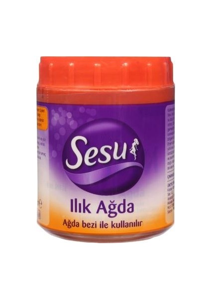 Ağda Ilık Turuncu 250GR - Diş Beyazlatıcı Köpük Hediye