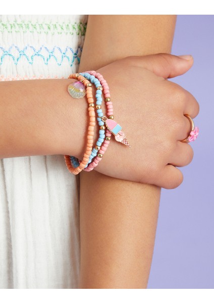 Ice Cream Streç Bileklik Set x 3