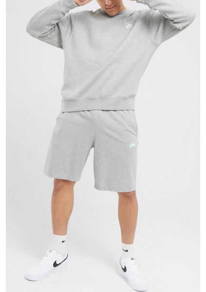 Sportswear Szorty Men's Club Joursey Short Essentials Erkek Pamuklu Şort Gri fırsatları