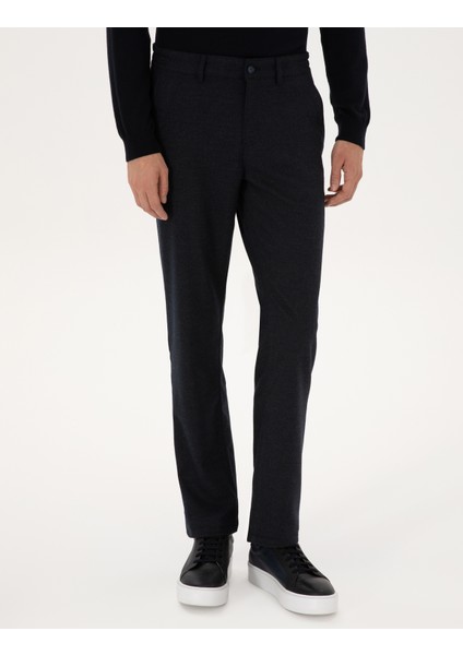 Erkek Lacivert Regular Fit Kanvas Pantolon 50317282-VR033 fiyatları