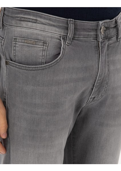 Erkek Gri Slim Fit Jean Pantolon 50315827-VR024 indirimleri