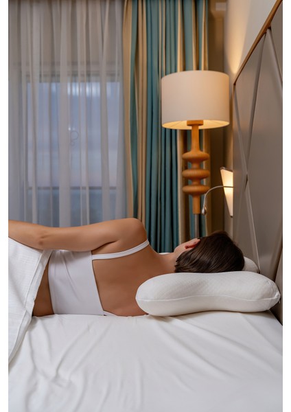 Güzellik Yastığı Ortopedik Kırışıklık Önleyici Kelebek Visco Yastık fırsatları