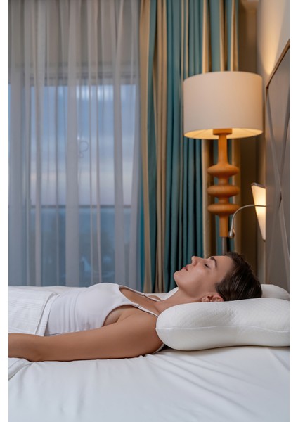 Güzellik Yastığı Ortopedik Kırışıklık Önleyici Kelebek Visco Yastık