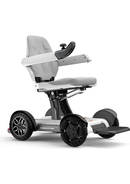 Robooter Akülü Tekerlekli Sandalye | Ergonomik Tasarım, Hafif Alüminyum Gövde ve 35 Km Menzilli Mobilite Desteği X40