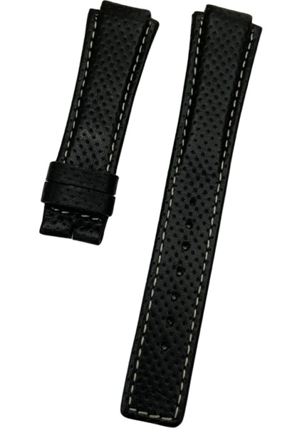 Edifice EF-517 Özel El Yapımı Hakiki Deri Saat Kordonu