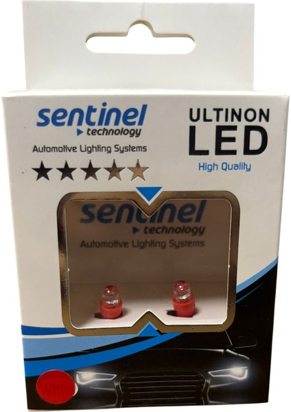 T5 Gösterge Ampulü Kırmızı 12V 2 Adet Fiyatı