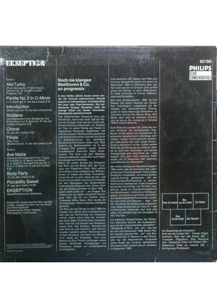 Ekseption – Ekseptional Lp fiyatları