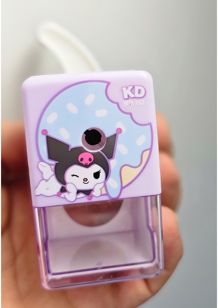 Sanrio Kuromi Cinnamorol My Melody Masa Üstü Kollu Kalemtıraş Mekanik Kalemtıraş fiyatları