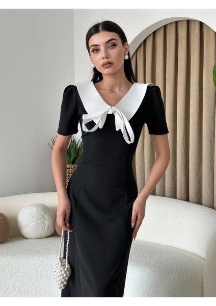 Zerra Yaka Kurdale Detay Elbise