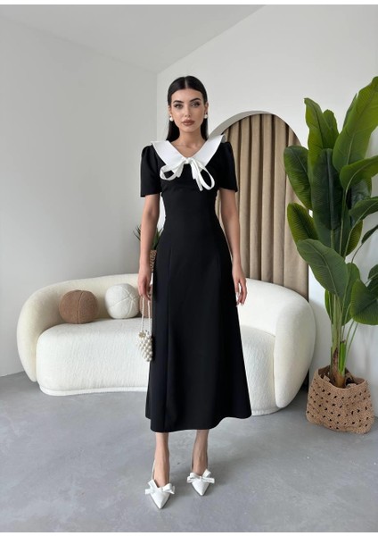Zerra Yaka Kurdale Detay Elbise fırsatları