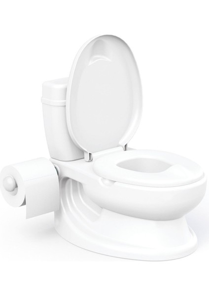 Eğitici Klozet Sesli Işıklı Tuvalet Eğitimi Beyaz Lazımlık modelleri