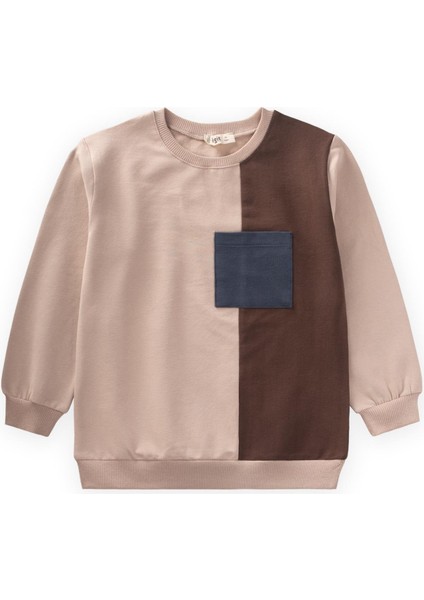 Sweatshirt 4-12 Yaş Bej