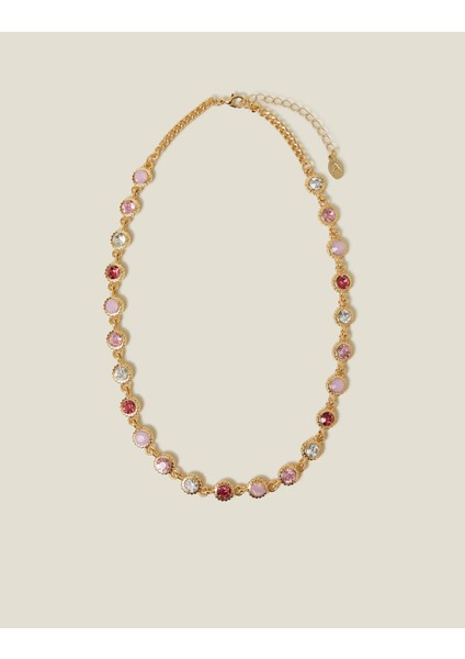 Electik Taşlı Kolye