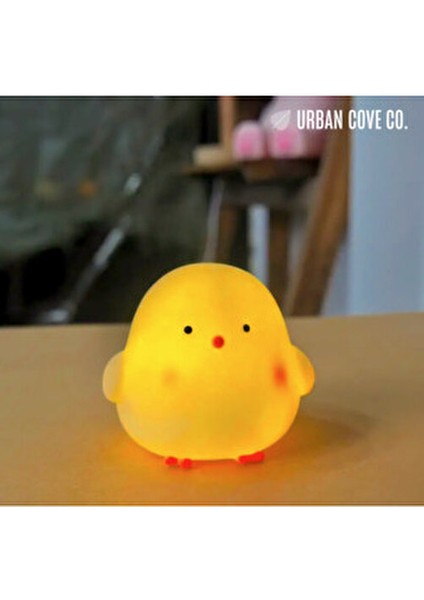 . - Sevimli Utangaç Civciv Lamba, Sarı LED Işık, Pille Çalışan, Kablosuz - Pil Dahildir modelleri