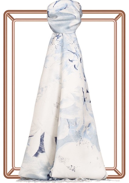 Melankoli Desenli Ipek Şal