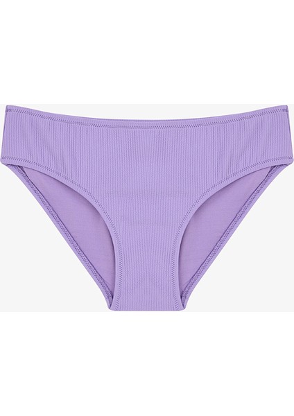 Lila Genç Kız Amaris Üçgen Bikini Altı