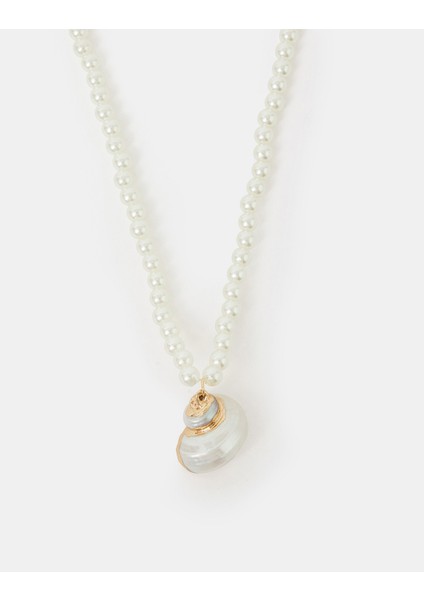 Deniz Kabuğu Inci Kolye