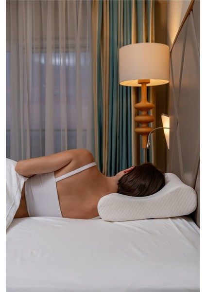 Ergonomik Ortopedik Yastık - Stres Azaltıcı ve Sağlıklı Uyku Için