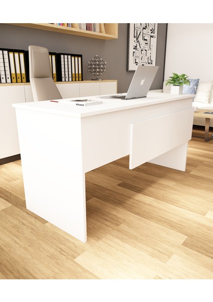 Karen Çalışma Ofis Masası | Beyaz - Beyaz fırsatları