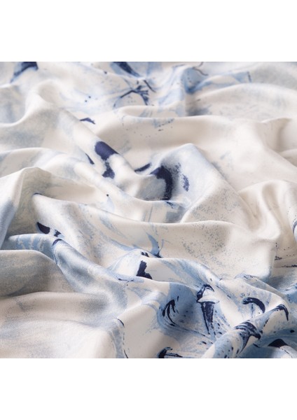 Melankoli Desenli Ipek Şal modelleri