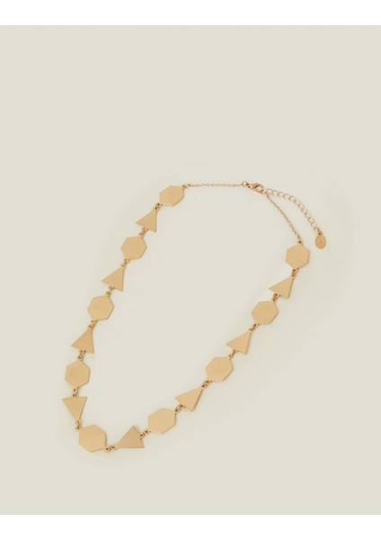 Geo Shapes Collar Gold indirimleri