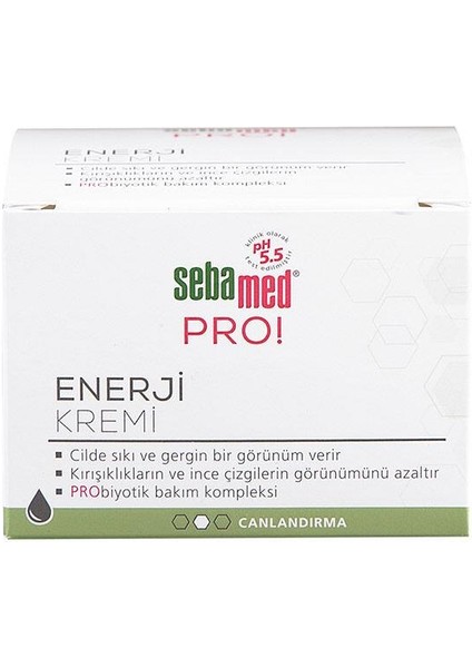 Sebamed Pro Enerji Kremi 50 ml - Diş Beyazlatıcı Köpük Hediye