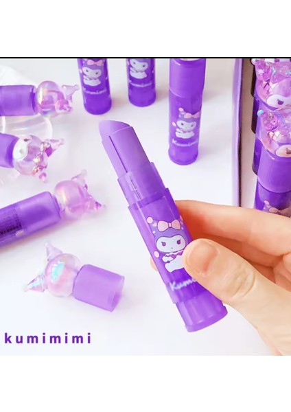 Sanrio Kuromi Stick Ruj Şeklinde Eğlenceli Silgiler Ruj Değil, Silgi Okul Öncesi Sevimli Hediyeliks 1ADET fiyatları