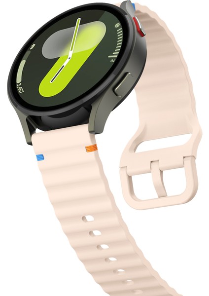 Huawei Watch Gt 5 46 mm Ile Uyumlu (22 Mm) Dalgalı Dikiş Detaylı Silikon Saat Kordonu fiyatları