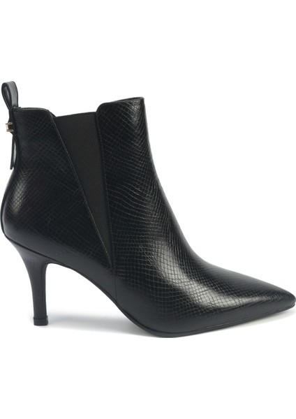 Thalıa2 5pr Siyah Kadın Topuklu Bot