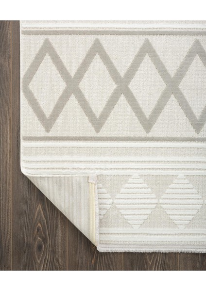 Tablo TL004A Krem Halı Modern Desen Antialerjik Pamuk Taban Yıkanabilir Salon Halısı Yatak Odası fırsatları