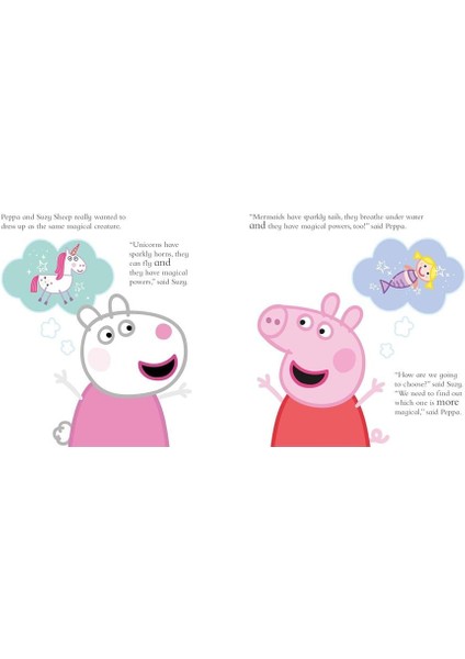 Peppa Pig - Peppa Loves Unicorns And Mermaids modelleri