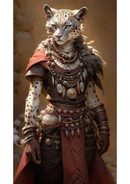 Savaşcı Vaşak Ev Duvar Salon Güzellik Salonu Ofis Dükkan Dekarasyon Kanvas Tablo fiyatları